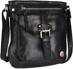 img 4 attached to LEDERBUCK Leather Crossbody Handbags Purses Women's Handbags & Wallets and Satchels