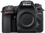 📷 nikon d7500 dslr camera body - dx-format digital logo