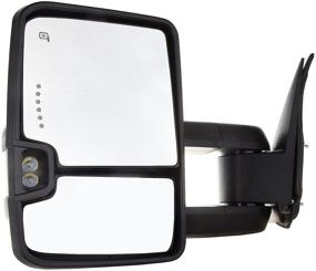 img 3 attached to SCITOO Tow Mirrors Chrome LED Signal Lamps Towing Mirror Power Heated Pair Set (2003-2007) - Compatible with Chevy Silverado/GMC Sierra (07 Classic Models)