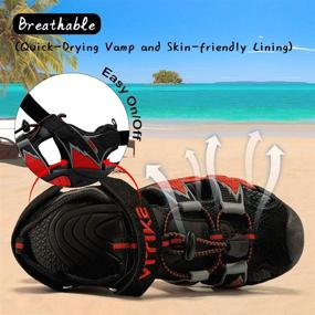img 2 attached to Quick Drying Outdoor Closed Toe Sandals for Girls - Athletic Kids Shoes