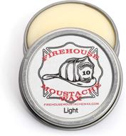 🔥 firehouse moustache wax - light hold, 1 oz tin - long-lasting and weather-resistant for all-day styling logo