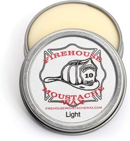 img 4 attached to 🔥 Firehouse Moustache Wax - Light Hold, 1 oz Tin - Long-Lasting and Weather-Resistant for All-Day Styling