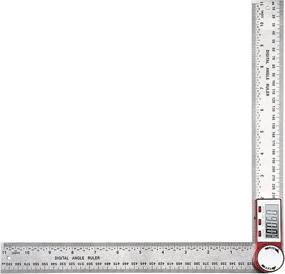 img 4 attached to Stainless Steel Woodworking Construction Protractor by Avanson