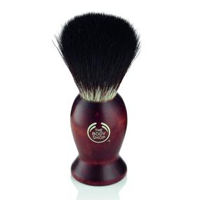 img 1 attached to 🌿 Organic Wood Shaving Brush by Body Shop