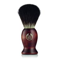 🌿 organic wood shaving brush by body shop logo