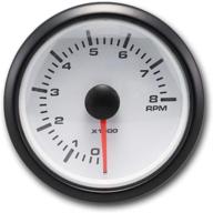 motor meter racing universal tachometer for gasoline 2&#34 logo