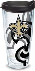 img 4 attached to 🏈 Genuine Tervis 24oz Insulated Tumbler Cup with Double Wall, Keeps Drinks Cold & Hot, Made in USA - NFL New Orleans Saints Edition