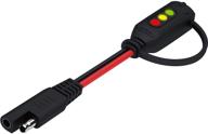 🔋 ctek comfort indicator pigtail (56-564), black - monitor your battery status effortlessly logo