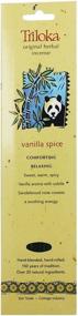 img 3 attached to 🌸 Incense Vanilla Spice, 10 Count by Triloka, sold exclusively at WINDROSE TRADING CO., IN