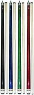 🎱 aska set of wrapless 2-piece billiard pool cue sticks l3: high-quality 58" hard rock canadian maple with 13mm hard le pro tip, multiple weights and colors – perfect for billiards enthusiasts логотип