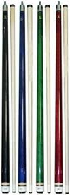 img 2 attached to 🎱 ASKA Set of Wrapless 2-Piece Billiard Pool Cue Sticks L3: High-Quality 58" Hard Rock Canadian Maple with 13mm Hard Le Pro Tip, Multiple Weights and Colors – Perfect for Billiards Enthusiasts