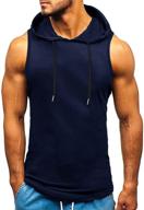 amussiar workout hooded fashion без рукавов логотип