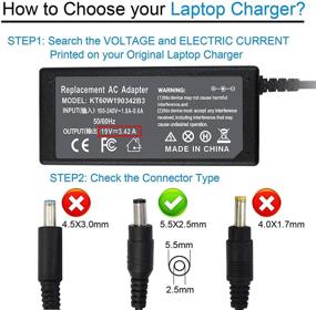 img 2 attached to 💡 Toshiba Satellite Charger Adapter Power Cord for C55 L755 C655 C655D C55-B5300 C55-B5353 C55D-A5120 C55-C5241, PA5177U-1ACA PA3822U-1ACA PA-1700-02 PA3467U-1ACA