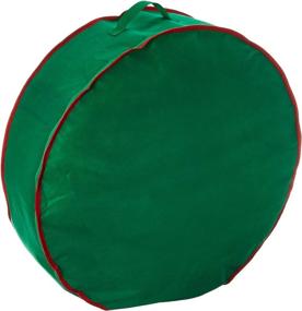 img 1 attached to 🎄 IHC1950 Christmas Wreath Storage Bag - 7x25 Inches