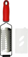 🧀 premium stainless steel cheese grater and citrus zester - 2-in-1 fine and coarse blade, dishwasher safe by lynn & riley logo