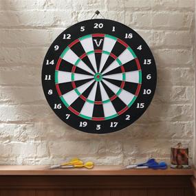 img 2 attached to ⚾️ Enhance Your Game with the Viper Double Play 2-in-1 Baseball Dartboard and Darts