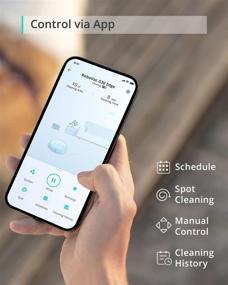 img 1 attached to 🤖 Робот-пылесос eufy RoboVac G30 Edge: Умная динамическая навигация 2.0, 2000 Па всасывание, Wi-Fi, границы-полоски - идеально подходит для владельцев домашних животных на коврах и твердых полах.