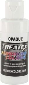 img 1 attached to 🎨 Createx Airbrush Paint, Opaque White - 4 oz (5212-4): Get Professional Results for Your Artwork!