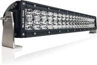 🚚 black oak 20-inch dual row led light bar - combo, spot and flood optics - waterproof off-road lighting for trucks, jeep, atv, utv, boats – pro series 2.0 logo