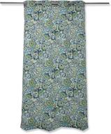 🪟 pillow perfect zoe mallard indoor/outdoor drapery panel, 82-inch length x 52-inch width логотип