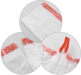 img 3 attached to 🗑️ EudokkyNA 8 Gallon Kitchen Drawstring Garbage Bags: Clear Trash Bags with 240 Counts - Premium Quality for Effective Disposal