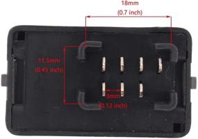 img 2 attached to 🚦 XtremeAmazing 12V 7 Pin LED Flasher Relay for Suzuki GSXR SV DL - Turn Signal Hyper Blink Controller