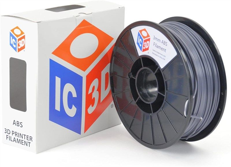 IC3D Industries 1.75mm PETG Filament (1kg, Blue)