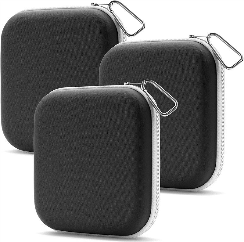 mask storage case - neoprene face covering mask holder with zipper &amp vision care in contact lens care 로고