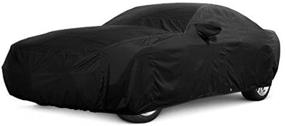 img 4 attached to 🚗 Premium Custom Fit Black Car Cover for 2013-2019 Cadillac ATS ATS-V - Xtrashield Covers