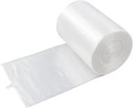🗑️ cand 6 gallon clear garbage bags, 110 counts: convenient and sturdy waste disposal solution logo