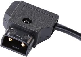 img 2 attached to 💡 Male D-Tap B Type Power Tap into 4-Port Female D-Tap P-Tap Hub Adapter Splitter for Enhanced Photography Power