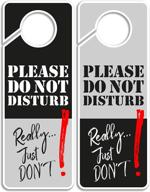 not disturb sign treatment counseling logo