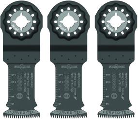 img 4 attached to 🔪 BOSCH Starlock Bi-Metal Oscillating Tool Blades, Multitool Blades for Hard Wood, Laminate, and Drywall; Extra Clean Plunge Cut Saw Blades, 3-Pack, 1-1/4" Width (OSL114JF-3)