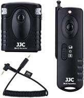 📷 jjc rf wireless shutter remote control - compatible with olympus rm-cb2 for olympus om-d e-m1 mark ii & e-m1x logo