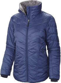 img 1 attached to Columbia Women's Kaleidaslope II Jacket: Stay Dry and Comfortable with Waterproof & Breathable Technology