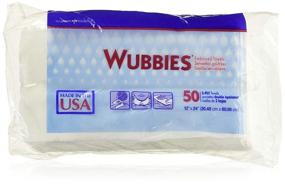 img 4 attached to 🛀 Graham Wubbies Embossed Towels 50 Count 12" X 24" - Soft & Absorbent Towels for Quick Drying