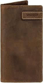 img 4 attached to Wrangler Leather Wallet Double Stitch Men's Accessories for Wallets, Card Cases & Money Organizers
