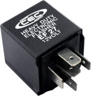 🔌 cec industries 12v heavy duty 5-pin electronic flasher ef27 relay: enhanced performance for led and incandescent bulbs (1-pack) logo