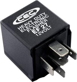 img 4 attached to 🔌 CEC Industries 12V Тяжелая нагрузка 5-контактный электронный мигатель EF27 Реле: Улучшенная производительность для светодиодных и инкусцентных ламп (1 шт)