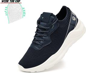 img 3 attached to 👟 BUZU Fashion: Stylish and Breathable Lightweight Sneakers for Men