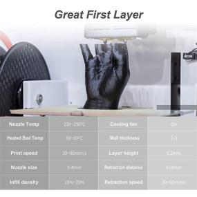 img 2 attached to JAREES Filament Surface 🖨️ Printer: Accurate Printing with ±0.02mm Precision