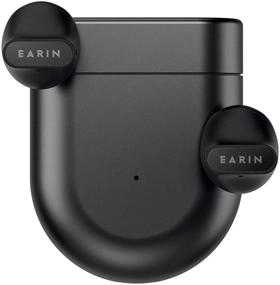 img 4 attached to 🎧 Earin A-3: The Original True Wireless Earphones with Noise Reduction and 5 Hours Playtime in Black Aluminum Charging Case