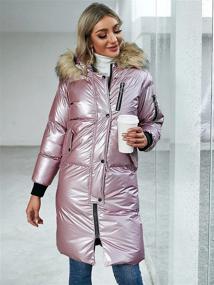 img 2 attached to GZDMFS Womens Winter Jackets Overcoat Women's Clothing in Coats, Jackets & Vests