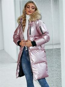 img 1 attached to GZDMFS Womens Winter Jackets Overcoat Women's Clothing in Coats, Jackets & Vests