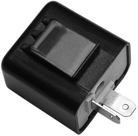 img 2 attached to 🚦 12V Регулируемый по скорости 2-контактный светодиодный электронный мигающий реле - прямая замена для автомобильных и мотоциклетных реле поворотных сигналов и аварийного предупреждения Hyper Flash Relay
