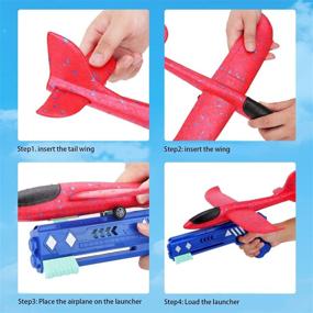 img 1 attached to ✈️ Launch into Fun: Aizoer Airplane Launcher - One Click Novelty & Gag Toys!