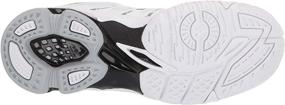 img 1 attached to Mizuno Womens Voltage Volleyball Blacksilver Women's Shoes