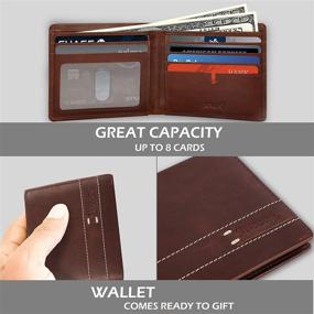 img 2 attached to Genuine Leather MALW374 Wallets: Men's Accessories and Wallets, Card Cases & Money Organizers with Exceptional Features