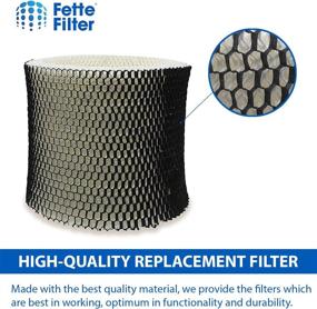 img 1 attached to 🔍 Fette Filter - Pack of 6 Humidifier Wicking Filters Compatible with Holmes HWF65, HWF65PDQ-U - Filter C - Effective Moisture Control