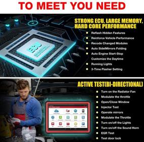 img 1 attached to LAUNCH X431 PRO3S+: Upgraded Ver. of X431 V PRO, Bi-Directional Scan Tool with OE-Level Full System Diagnostic Scanner, Key Programming, ECU Coding, AutoAuth for FCA SGW - 2 Years Free Update